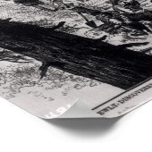 ロッキー山脈で新たに発見された鉱山 ポスター (角)