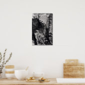 ロッキー山脈で新たに発見された鉱山 ポスター (キッチン)