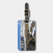 ロッキー山脈で融ける雪 ラゲッジタグ (正面縦)