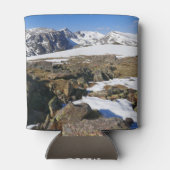 ロッキー山脈で融ける雪 缶クーラー (裏面)