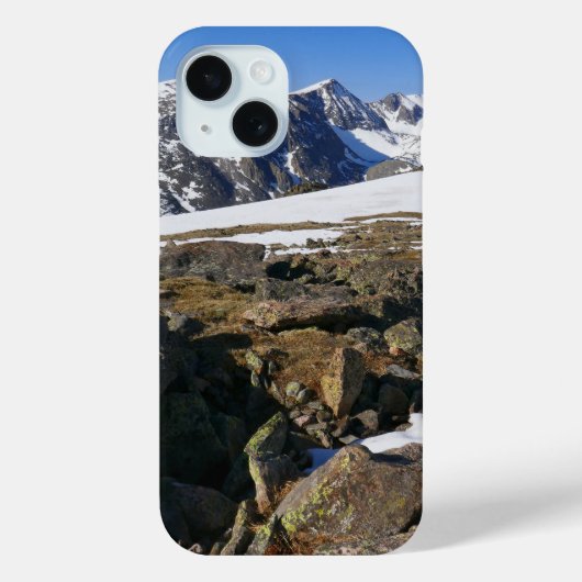 ロッキー山脈で融ける雪 Case-Mate iPhoneケース (裏面)