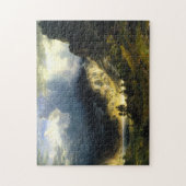 ロッキー山脈のパズルのBierstadtの嵐 ジグソーパズル (縦)