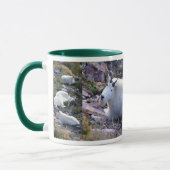 ロッキー山脈のヤギ マグカップ (左)