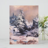 ロッキー山脈の冬 カード (スタンド正面)