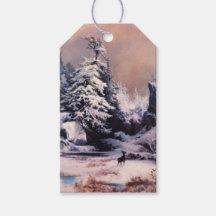 ロッキー山脈の冬(Thomas Moran)