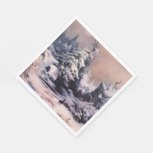 ロッキー山脈の冬(Thomas Moran) スタンダードランチョンナプキン (角)