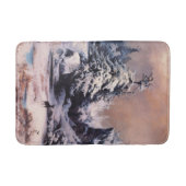ロッキー山脈の冬(Thomas Moran) バスマット (正面)
