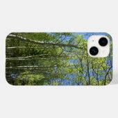 ロッキー山脈の夏のシラカバ Case-Mate iPhoneケース (裏面 (横))