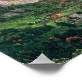 ロッキー山脈の嵐ロザリー山ビエルシュタット ポスター (角)