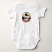 ロッキー山脈の最終的段階-ロゴのワイシャツ Tシャツ (裏面)