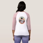 ロッキー山脈の最終的段階-ロゴのワイシャツ Tシャツ (裏面フル)