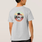 ロッキー山脈の最終的段階-ロゴのワイシャツ Tシャツ (裏面)