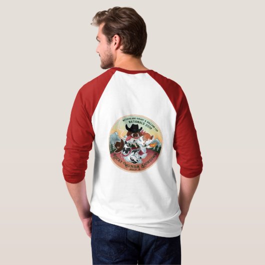 ロッキー山脈の最終的段階-小型Tシャツ Tシャツ (裏面フル)