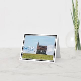 ロッキー山脈の礼拝堂 カード