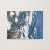 ロッキー山脈の空中写真 ジグソーパズル (横)