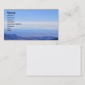 ロッキー山脈の範囲の写真の名刺 名刺 (正面/裏面)