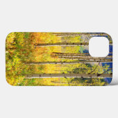ロッキー山脈の紅葉とポプラの木 Case-Mate iPhoneケース (裏面 (横))