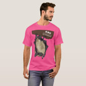 ロッキー山脈の野生のコウモリ大使オーバーサイズ Tシャツ (正面フル)