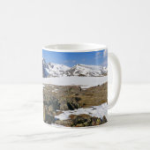 ロッキー山脈の雪解け コーヒーマグカップ (正面右)