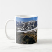 ロッキー山脈の雪解け コーヒーマグカップ (左)