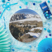 ロッキー山脈の雪解け ペーパープレート (パーティー)