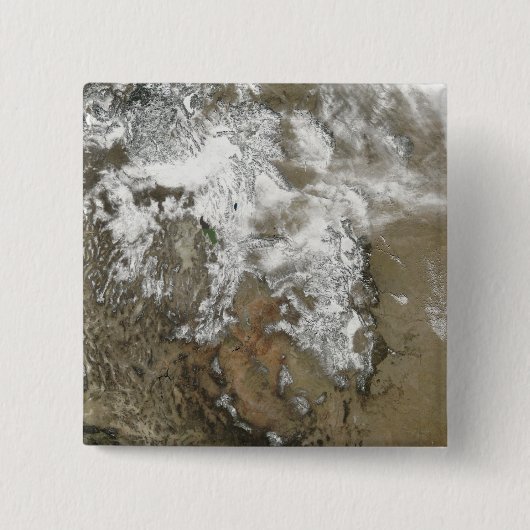 ロッキー山脈の高い峰 缶バッジ (正面)