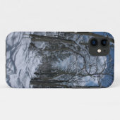 ロッキー山脈を通る雪の覆われた道 Case-Mate iPhoneケース (裏面(横))