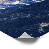 ロッキー山脈カラフルの秋時間 ポスター (角)