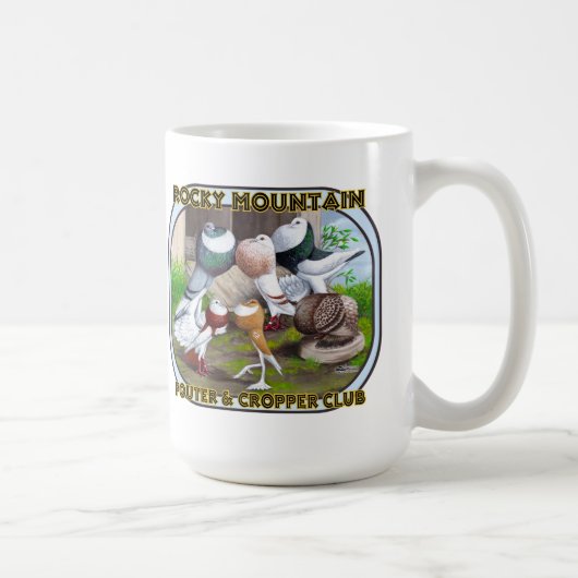 ロッキー山脈クラブロゴ コーヒーマグカップ (右)