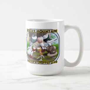 ロッキー山脈クラブロゴ コーヒーマグカップ