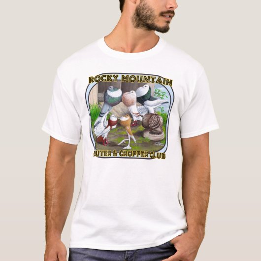 ロッキー山脈クラブロゴ Tシャツ (正面)