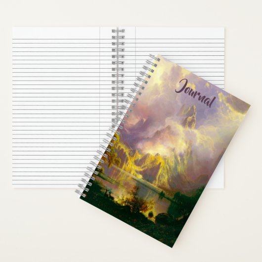 ロッキー山脈ジャーナル ノートブック (内側)