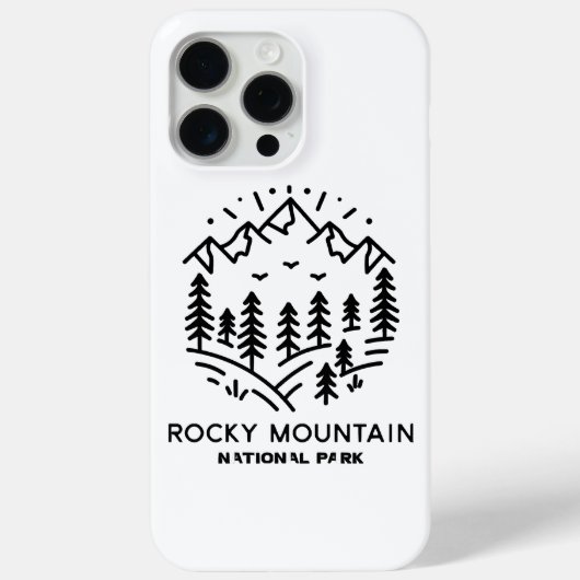 ロッキー山脈国立公園 Case-Mate iPhoneケース (裏面)