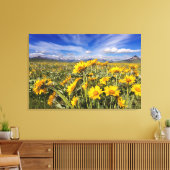 ロッキー山脈 キャンバスプリント (インサイチュ (リビング))