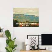 ロッキー山脈，コロラド州のポスター ポスター (ホームオフィス)