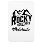ロッキー山脈 コロラド マグネット (縦)