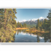 ロッキー山脈 シール (正面)