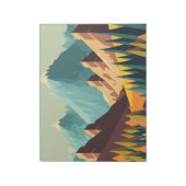 ロッキー山脈 ノートパッド (回転)