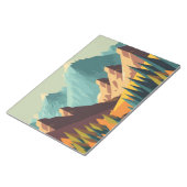 ロッキー山脈 ノートパッド (アングル)