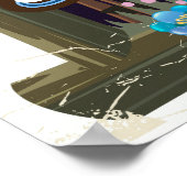 ロッキー山脈 ポスター (角)