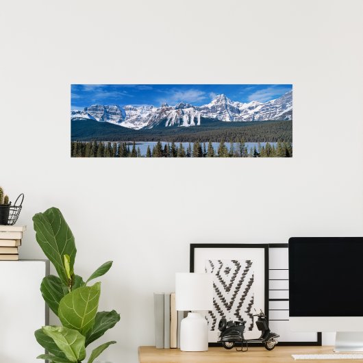 ロッキー山脈 ポスター (ホームオフィス)