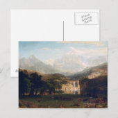 ロッキー山脈 ポストカード (正面/裏面)