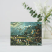 ロッキー山脈 ポストカード (スタンド正面)