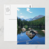 ロッキー山脈 ポストカード (正面/裏面)