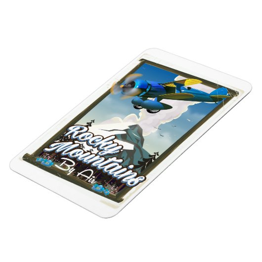 ロッキー山脈 マグネット (左側)