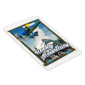 ロッキー山脈 マグネット (右側)