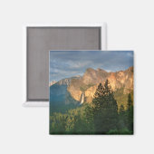 ロッキー山脈 |ヨセミテ、カリフォルニア マグネット (正面/裏面)