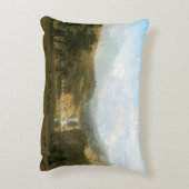 ロッキー山脈、ランダーのピークby Albert Bierstadt アクセントクッション (裏面(縦))