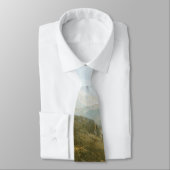 ロッキー山脈、ランダーのピークby Albert Bierstadt ネクタイ (タイ)