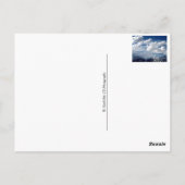 ロッキー山脈、ワイオミング ポストカード (裏面)